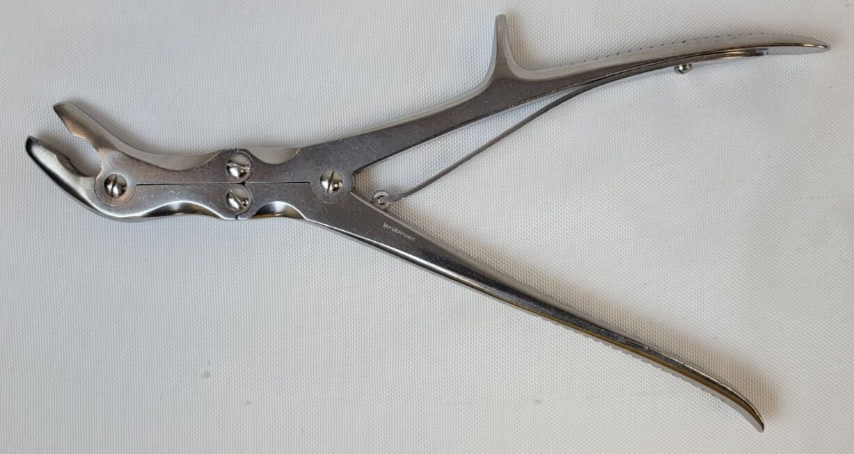 CODMAN  Stille-Luer Rongeur Curved Jaws 9" Double Action — photo 11