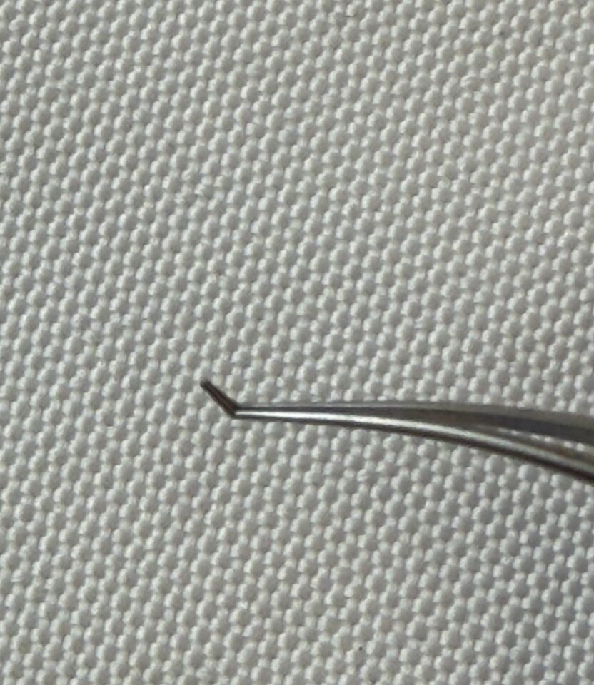 KATENA K5-1500 Colibri Forceps Very Delicate 1x2 0.12mm Teeth Ophthalmic — photo 6
