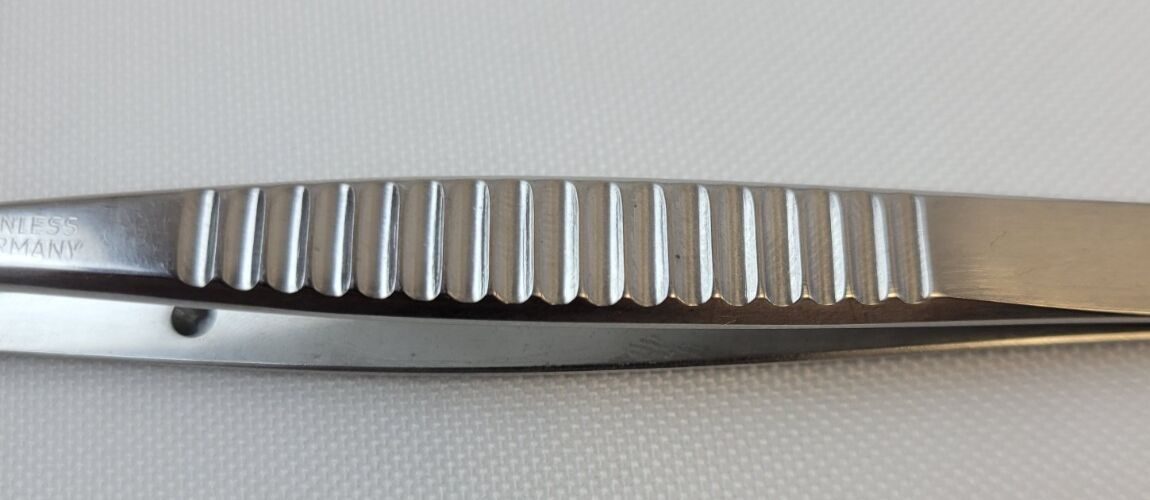V. MUELLER CH-5172 Potts-Smith Dressing Forceps, Fine Serrated Jaws, 7" — photo 4