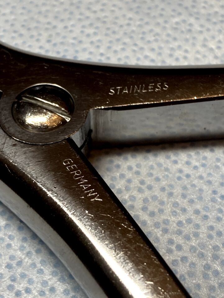 GERMAN 11" Stille-Liston Bone Cutting Rongeur Angled Jaw — photo 8