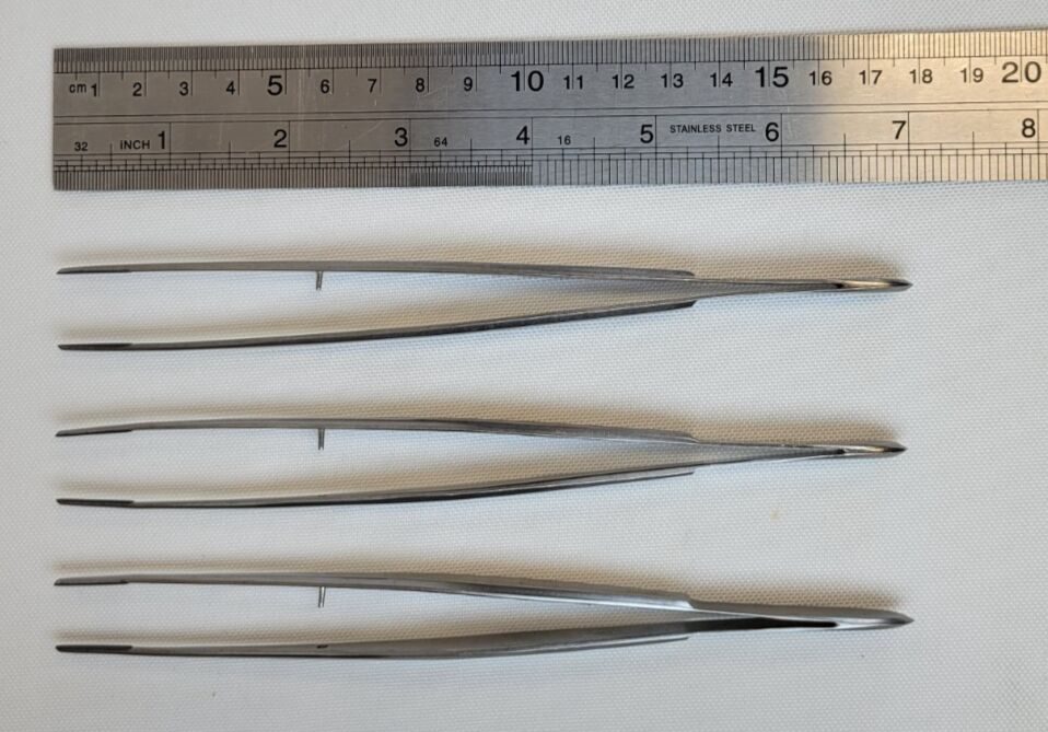 PILLING 35-1860 Cushing Tissue Forceps Straight TC Jaws 7" — photo 6
