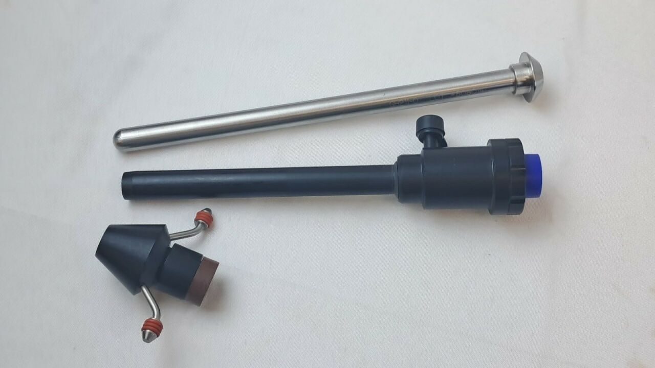 GLOBAL SURGICAL GS411HS 11mm H-Cannula w/ Blunt Obturator & Hasson Adapter — photo 2