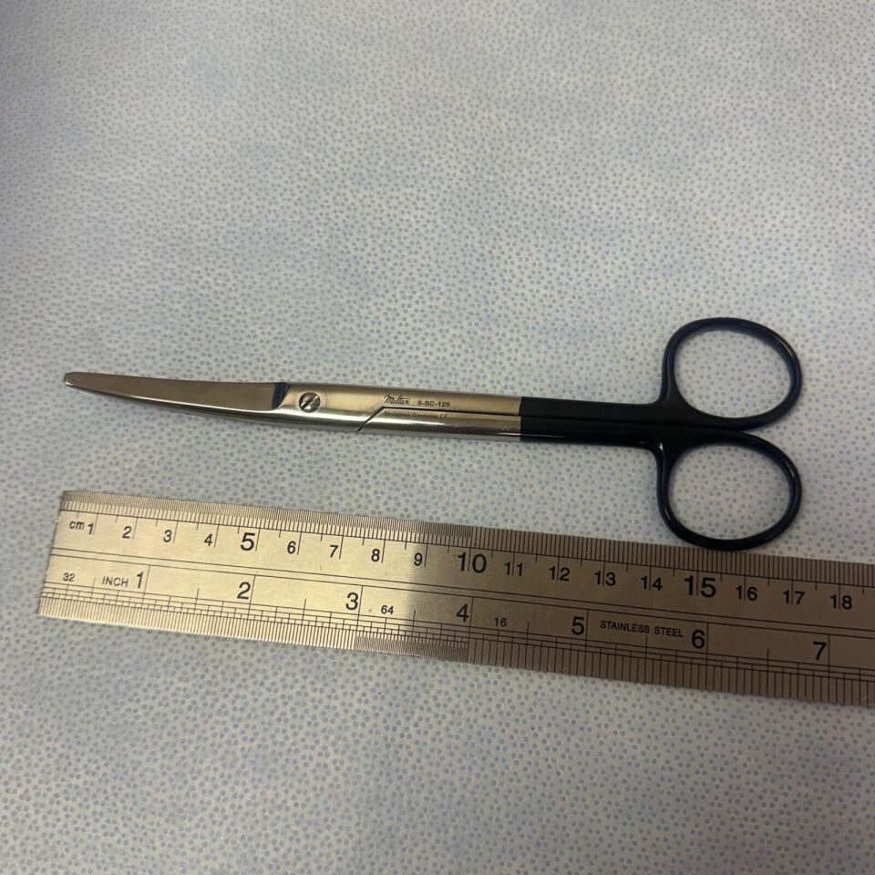 MILTEX 5-SC-126 SUPERCUT Mayo Scissor 6-3/4 Curved — photo 6