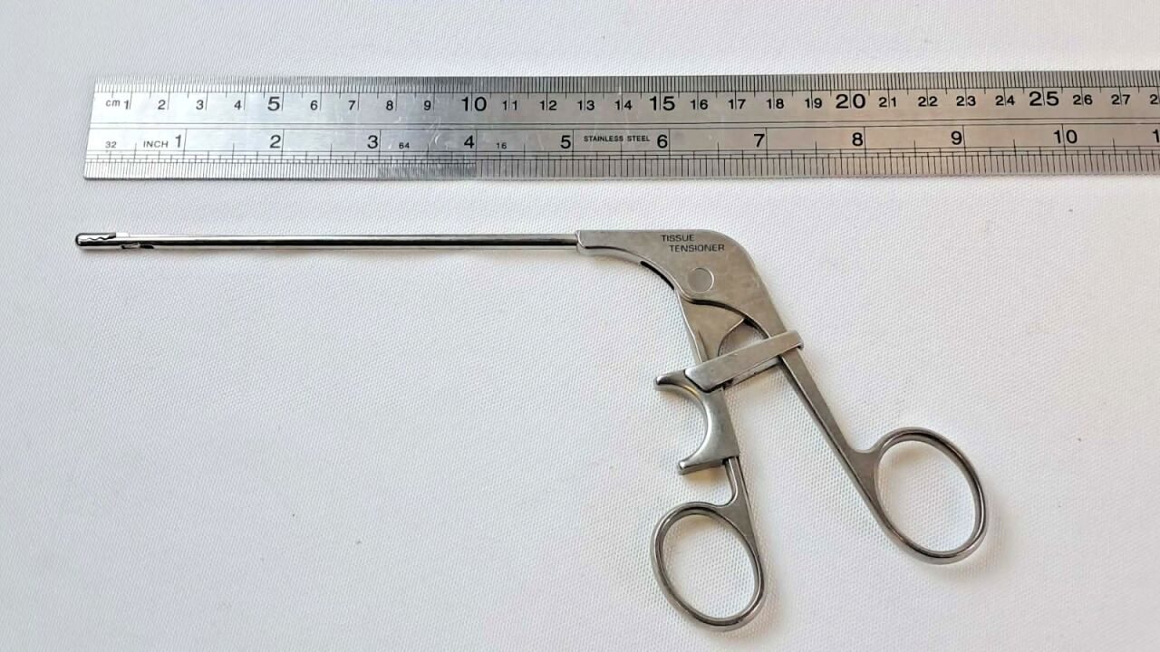 ACUFEX 011030 Straight Arthroscopic Tissue Tensioner Grasper Forceps — photo 6