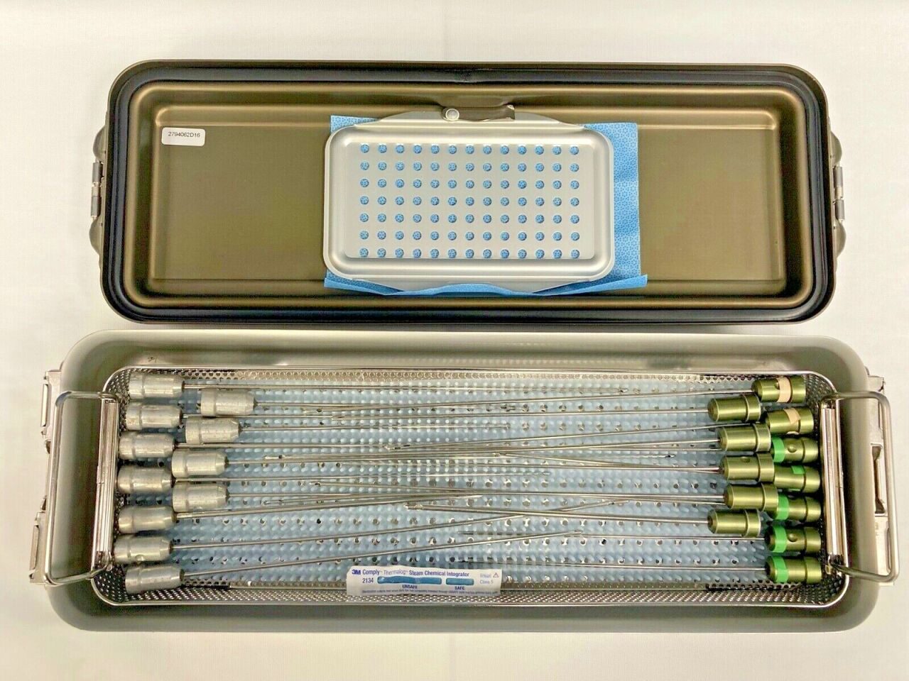 VARIOUS  Assorted Gauge & Length Tulip Liposuction Cannulas w/ Case — photo 1