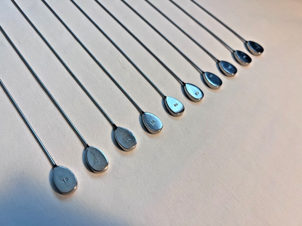 V. MUELLER Otis Bougie Set  V.Mueller Olive Tip Dilators 10,12,14,16,18,20,22,24,26,28 — photo 3