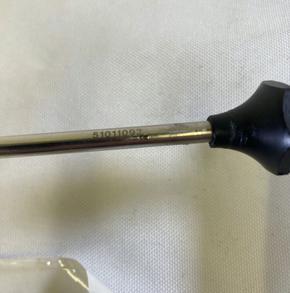 R. WOLF 8378 Cohen Intrauterine Cannula w/ 3 Rubber Acorn Adapters OBGYN — photo 2