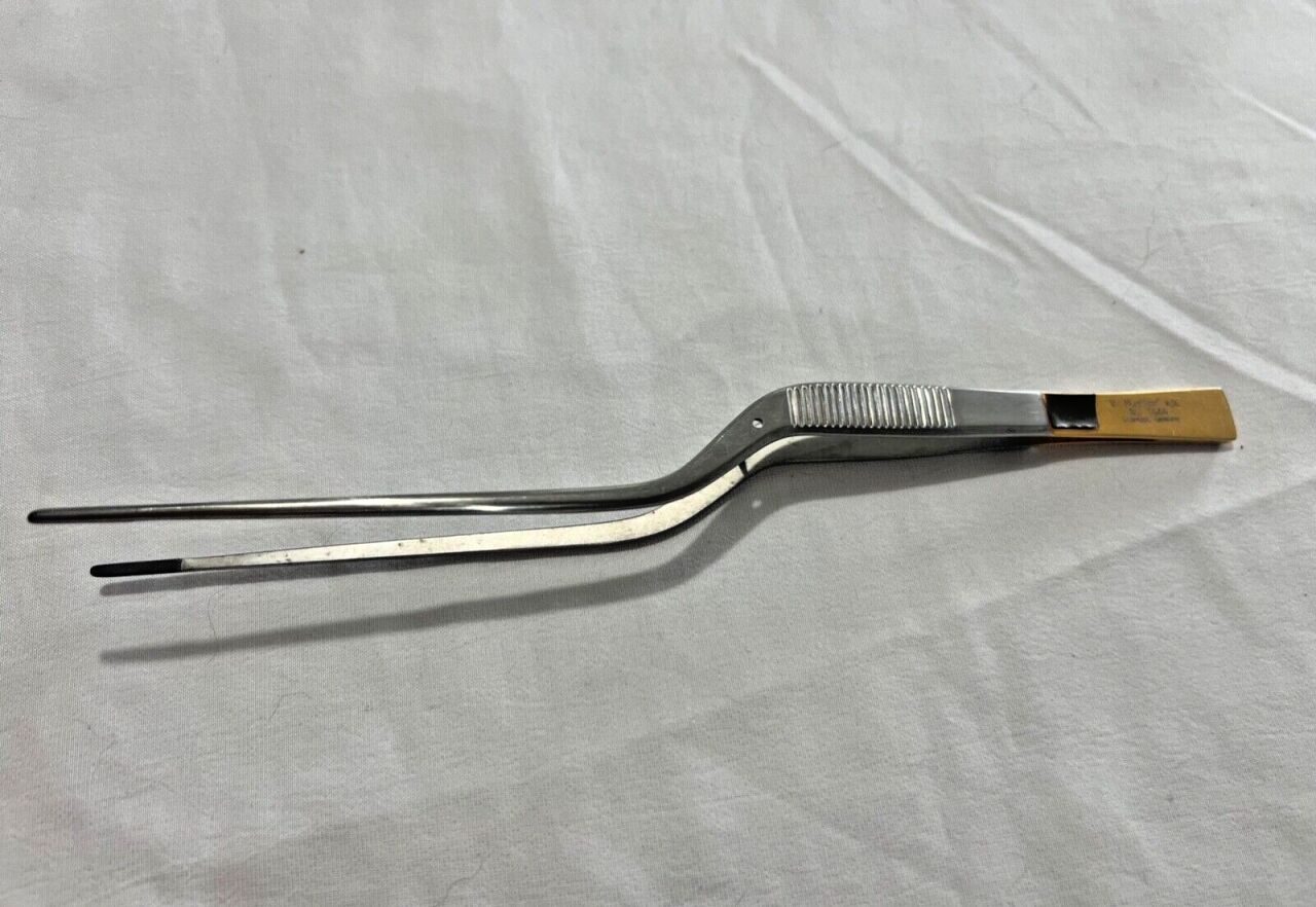 V. MUELLER NL1464 Bayonet Vital Cushing Tissue Forceps — photo 1