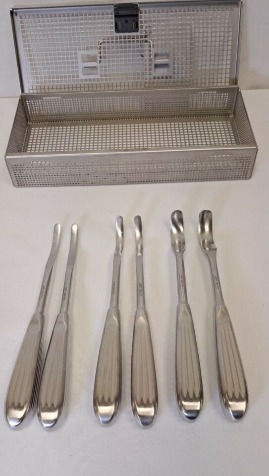 JARIT 250-470 250-471 250-472 Set of 6 Crego Elevators w/ Case — photo 2