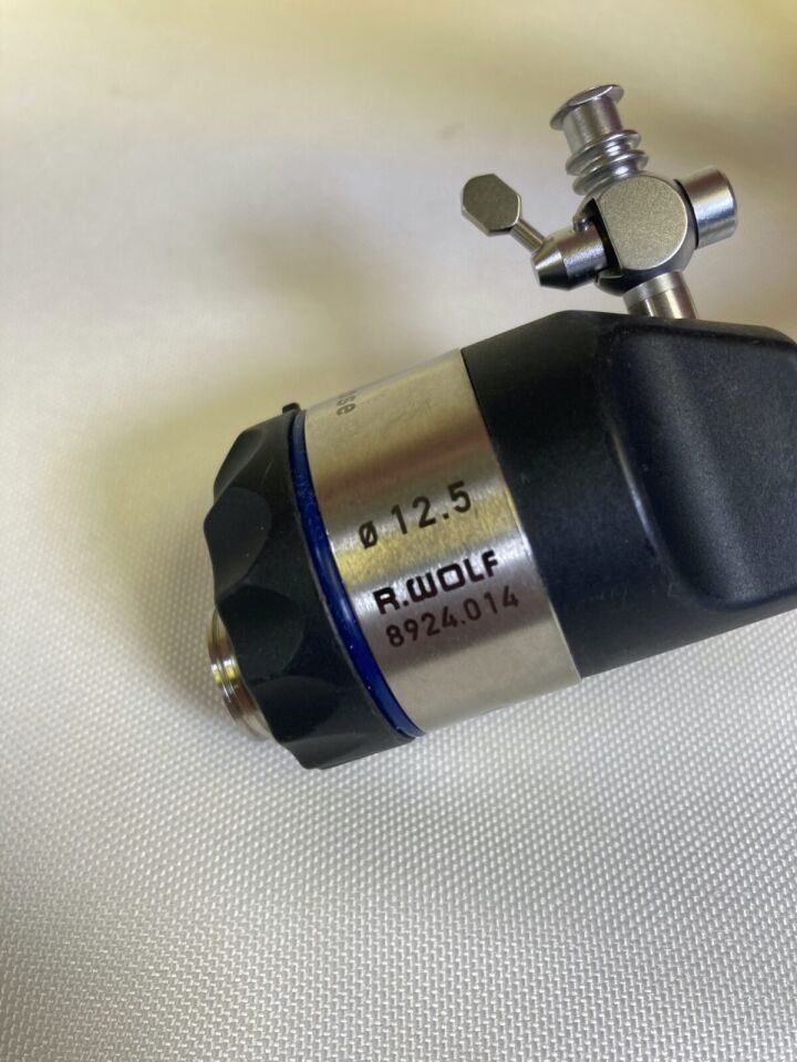 R. WOLF 8924.014 RIWO-ART 12.5mm x 100mm Metal Ball Valve Laparoscopic Cannula — photo 4