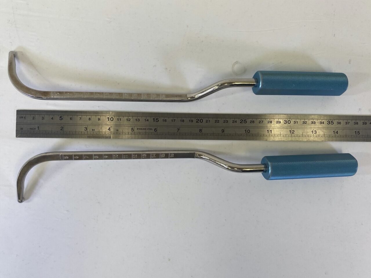 SNOWDEN-PENCER 88-3700 Pair of Agris-Dingman Spatulas Flattened Tip 36cm — photo 6