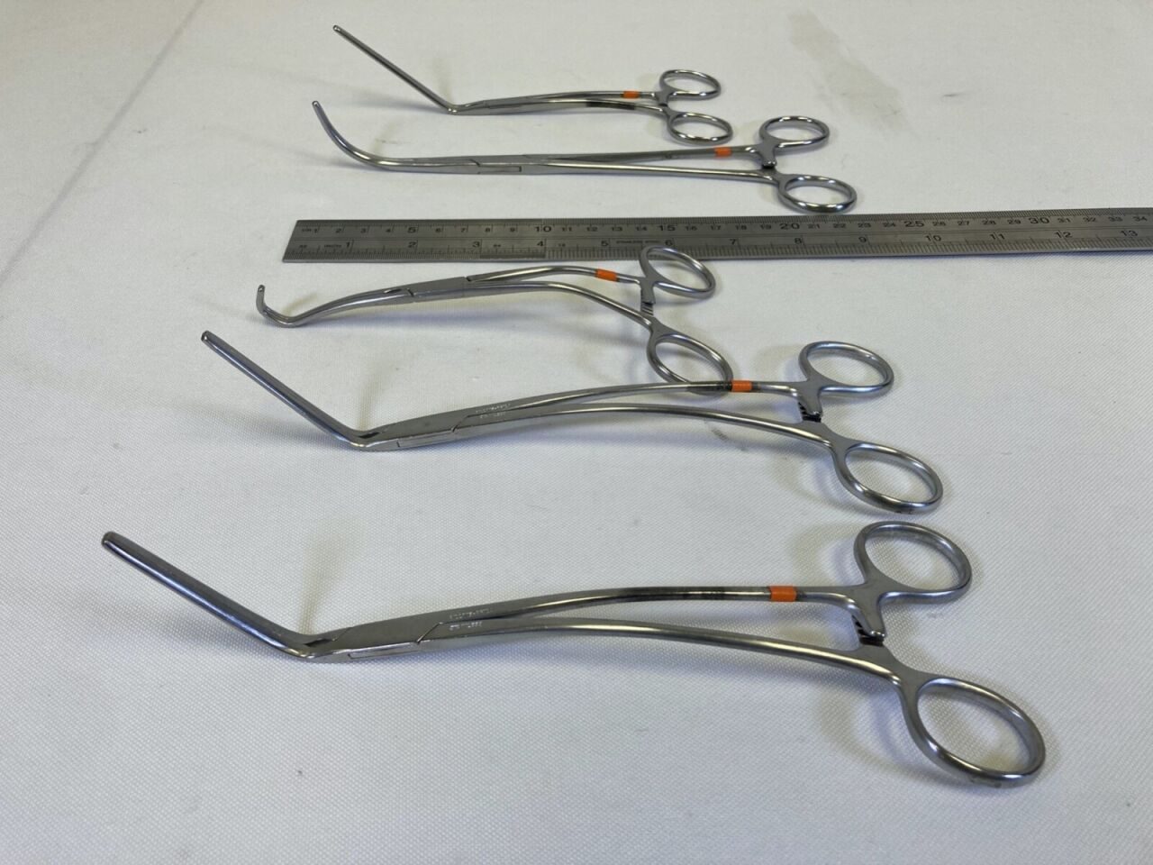 PILLING WECK Various 21 Piece Large Vascular Instrument Set w/ Case — photo 15