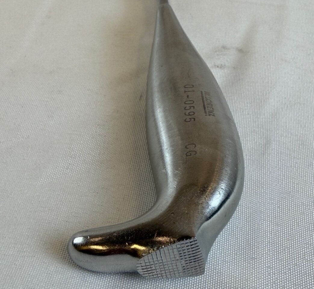 W. LORENZ 01-0595 Burton Pterygosagittal Osteotome 23cm x 1cm Maxillofacial — photo 3