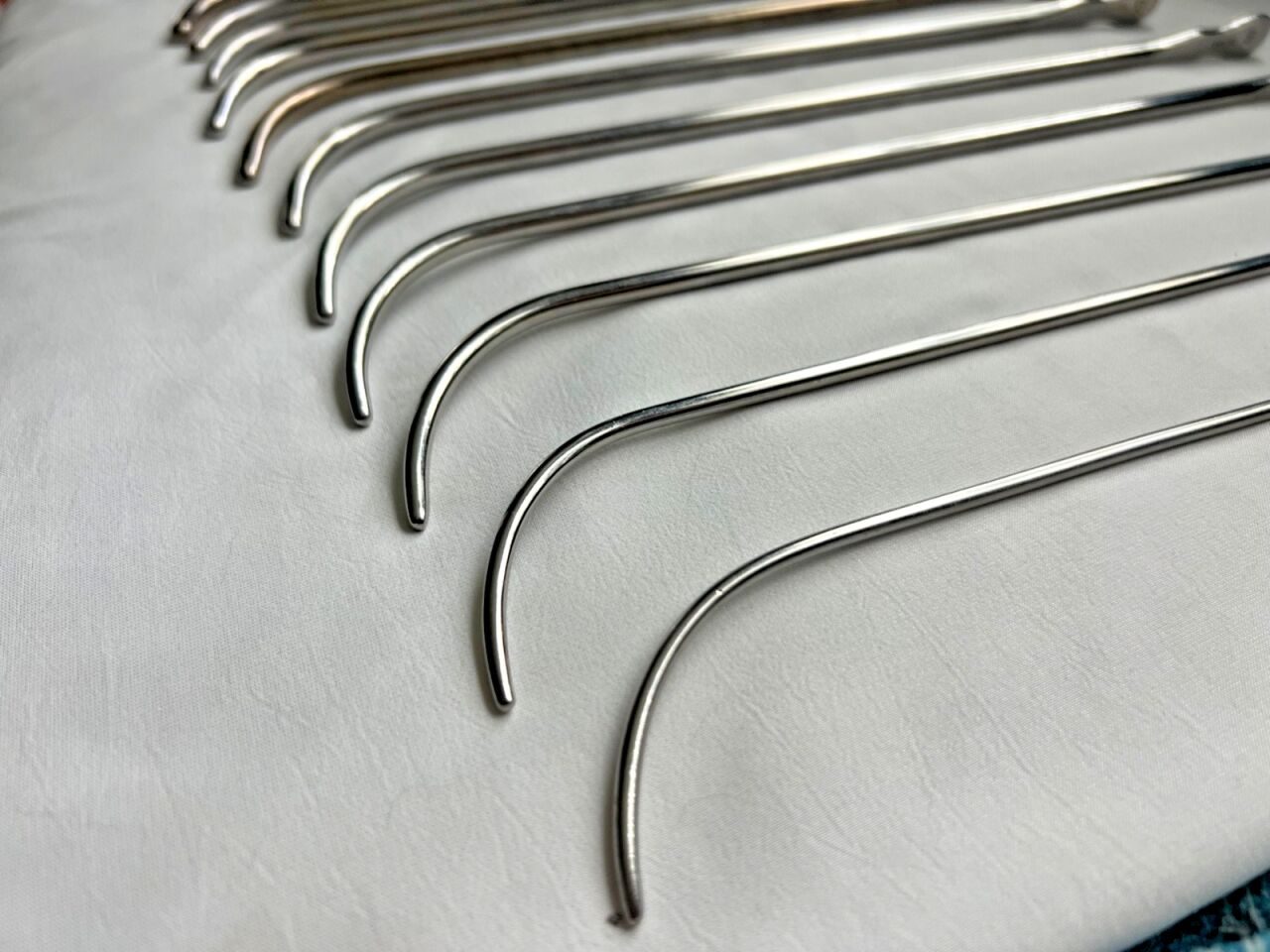 SKLAR 10 12 14 16 18 20 22 24 26 28 30 Lawton Uterine Dilators Set of 11 — photo 2