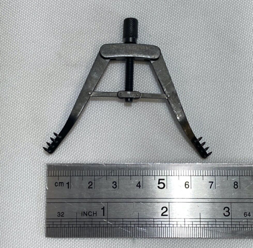 SYMMETRY 80-1812 MicroVascular Modified Black Anodized Alm Retractor 4x4 Prong — photo 4