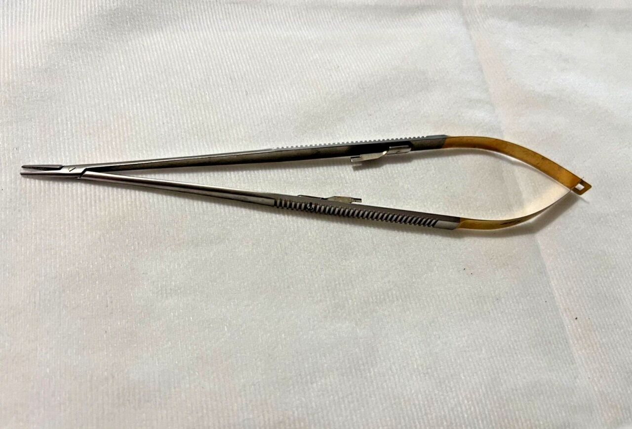JARIT 278181 Jacobson Stardust Needle Holder 1.4mm X 13.5mm Tips 8.5" Length