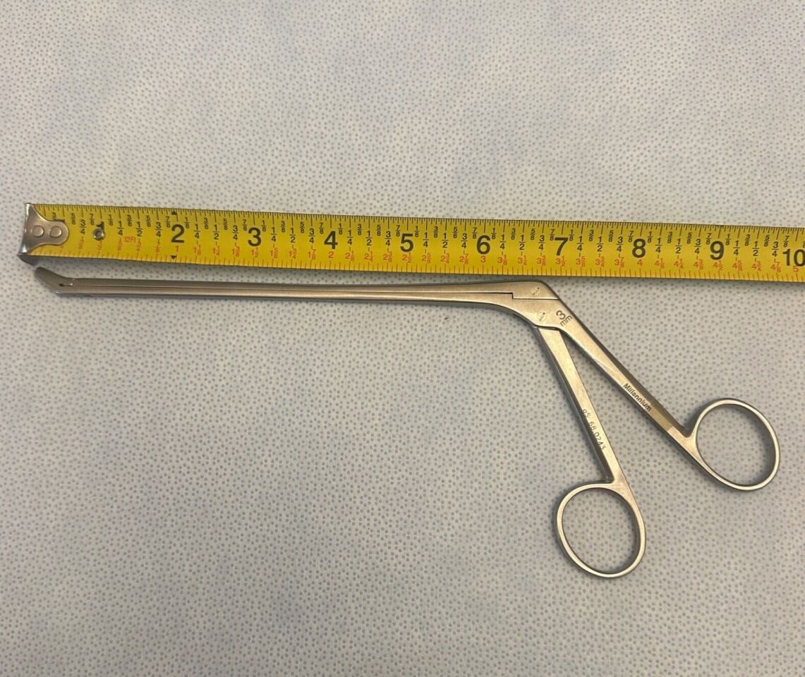 MILLENNIUM 68.0243 Caspar IVD Rongeur 7" Up Fenestrated 3x12mm — photo 7