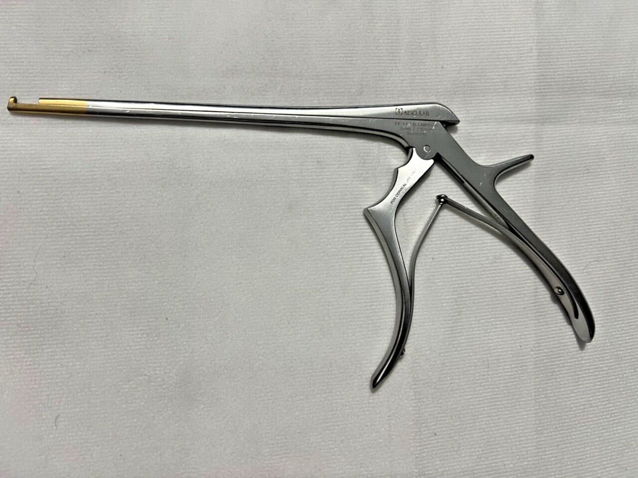 AESCULAP FF117R Kerrison Punch 3mm X 90deg Upbite 7" Length