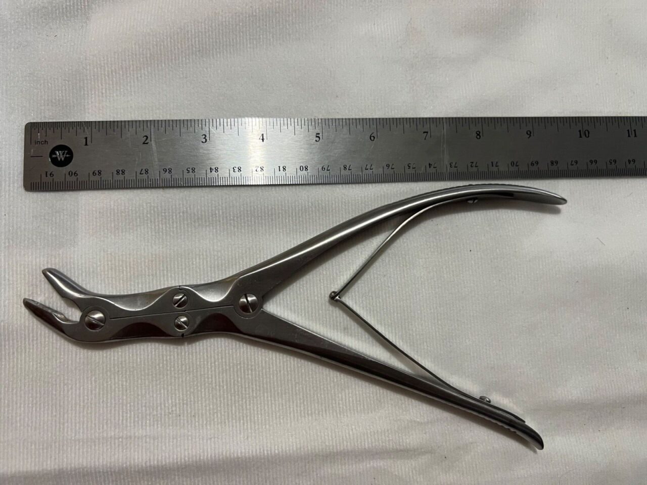 RUGGLES R-1458 9-1/2" Length Angled Double Action Duckbill Rongeur — photo 4