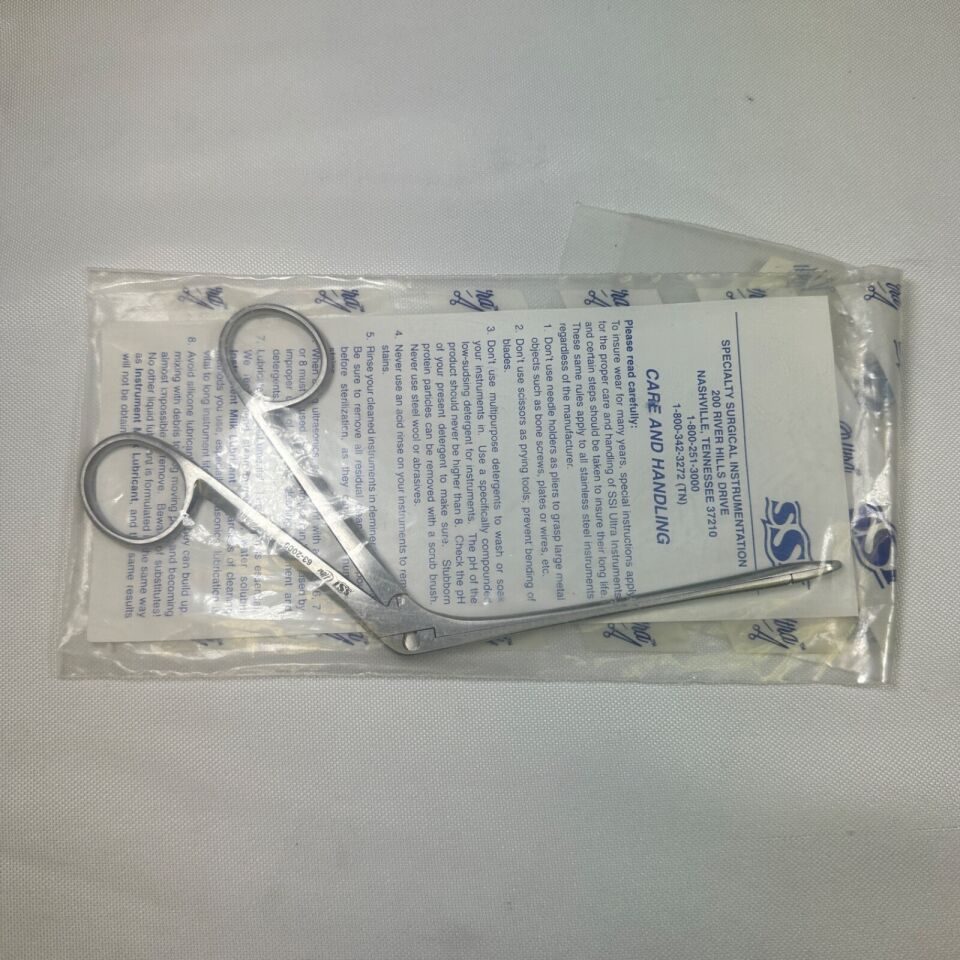 SSI ULTRA 63-2009 Weil-Blakesley Nasal Forcep Straight 3.5mm Tip — photo 4