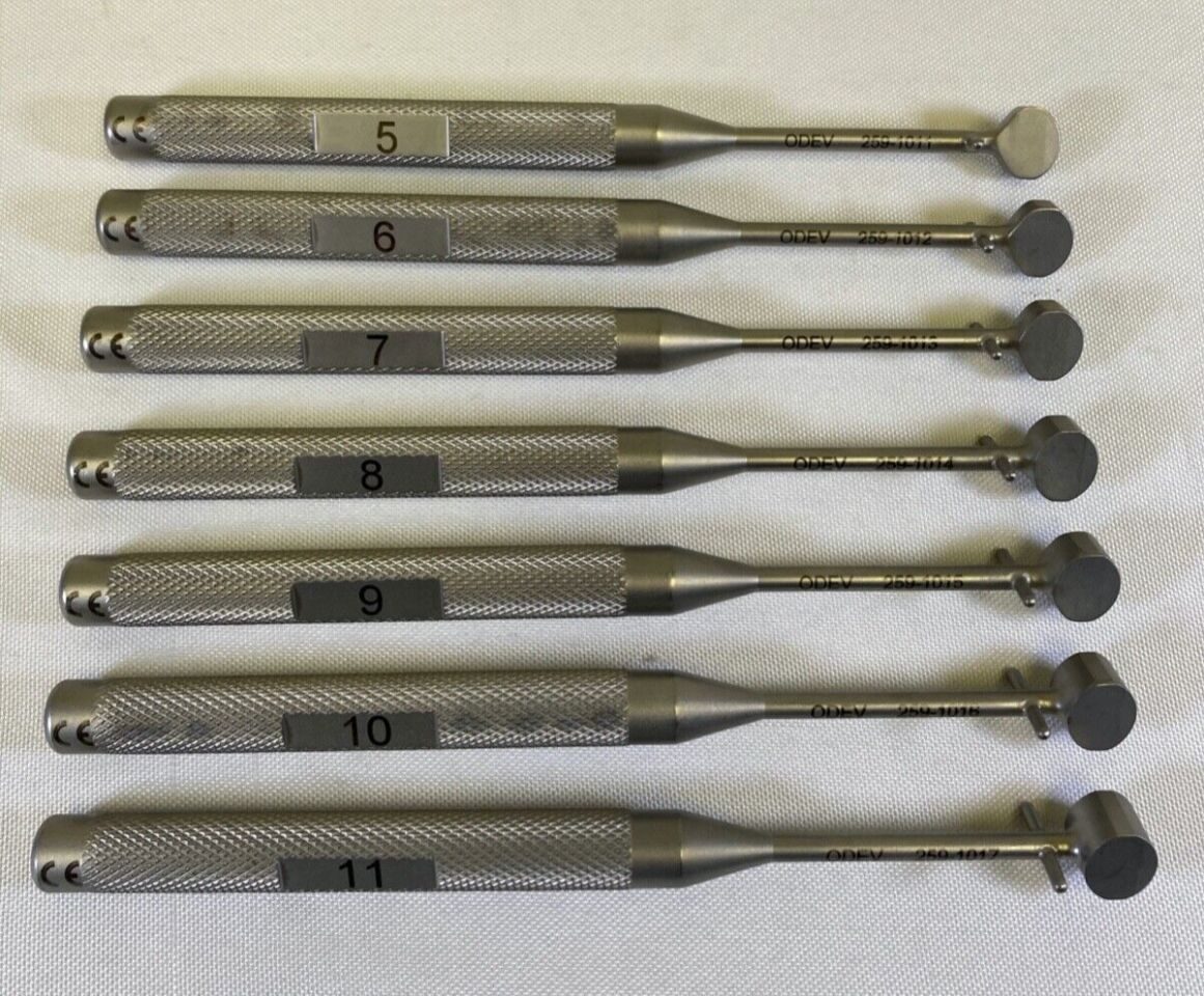 ODEV 5mm-11mm x 7.5" Set of 7 Trial Sizers — photo 1
