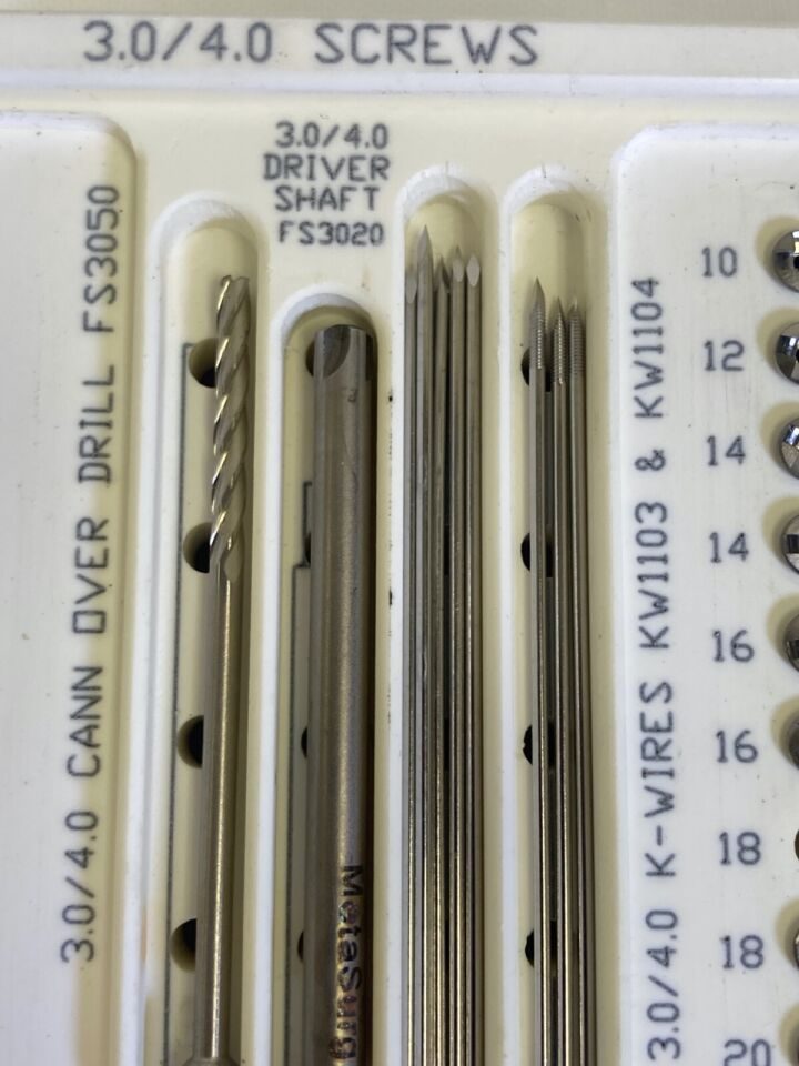 METASURG TT-3000 Ti6 TC-Serie Ti Cannulated Internal Fixation System — photo 5