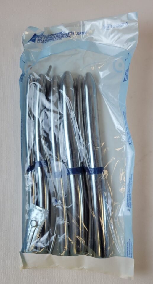 AESCULAP 3-18 mm Double-Ended S-Shaped 7-3/4" Hegar Uterine Dilators Set of 7 — photo 18
