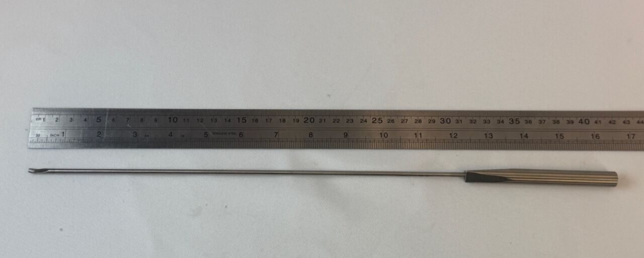 AESCULAP PL435R 3.5mm x 31cm Laparoscopic Knot Pusher Open End — photo 6