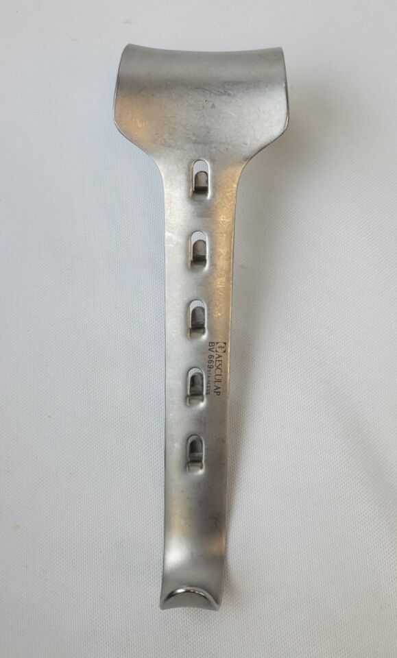 AESCULAP BV668 BV669 BV670 Kirschner Abdominal Retractor Blades - Set of 3 — photo 13