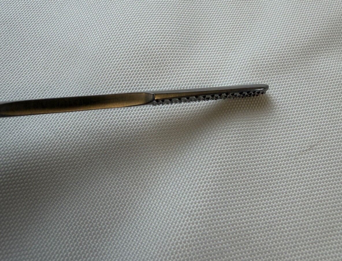 AESCULAP MA418R Fomon Bone Rasp 6.5mm Dual End Fine & Coarse 215mm Orthopedics — photo 4