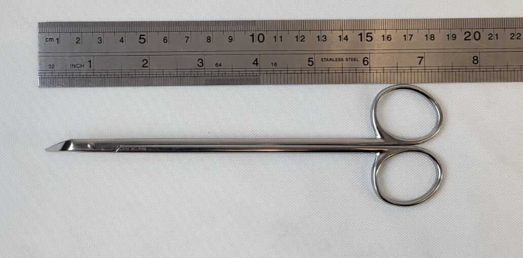 SCANLAN 7007-68 DeMartel Scissors 90-Degree Bent-on-Flat — photo 7