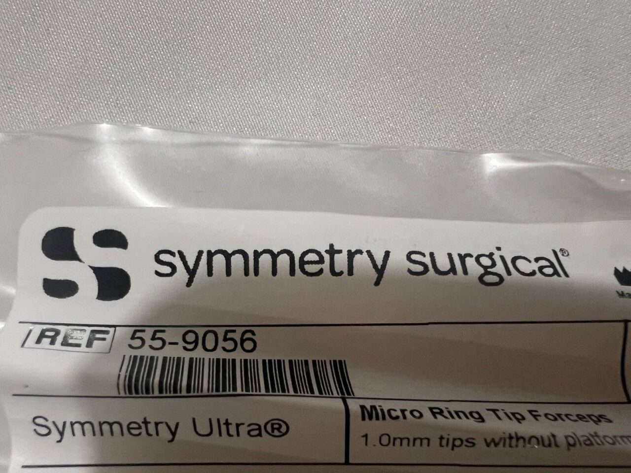 SYMMETRY SURGICAL 55-9056 Ultra Micro Ring Tip Forceps — photo 3