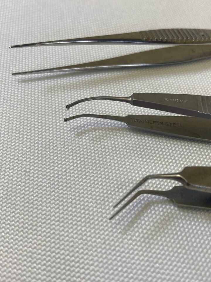 STORZ Various 24 Piece Rhein Ophthalmic Instrument Set w Cas — photo 12
