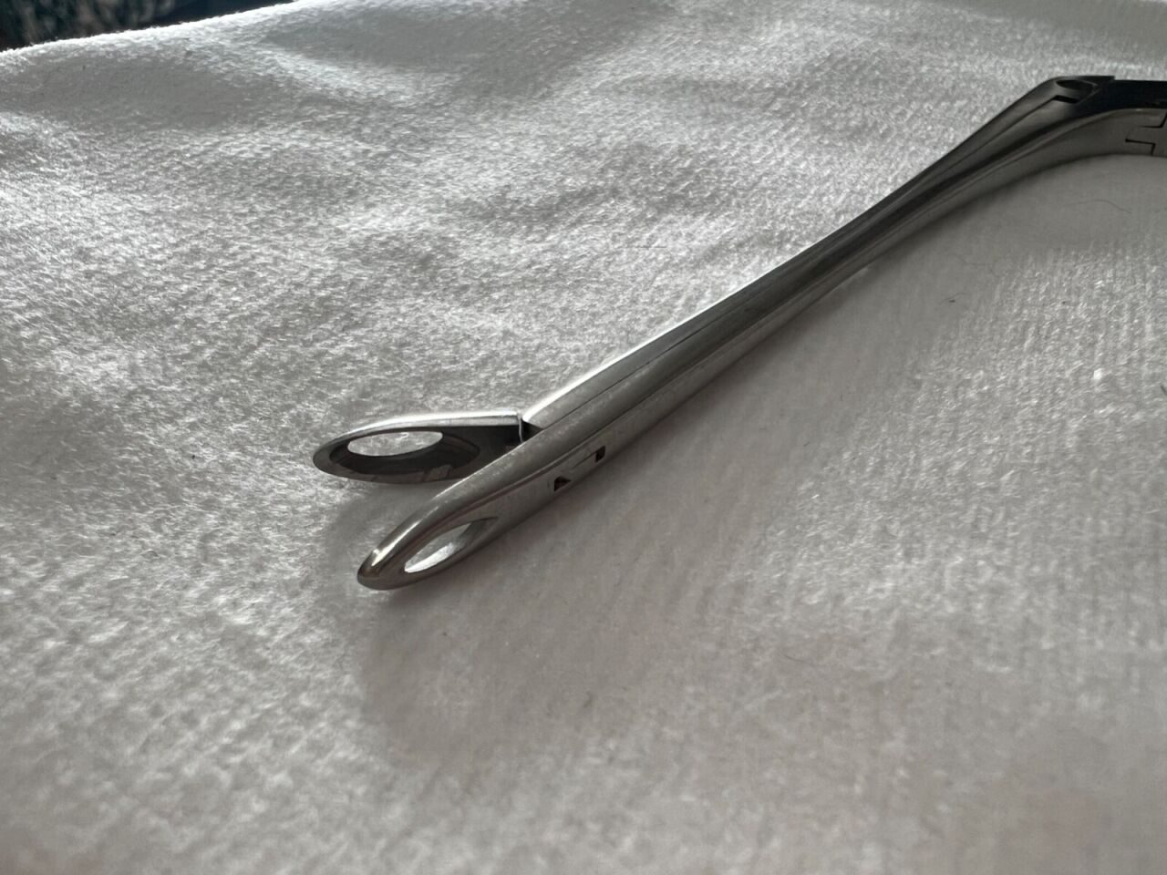 SSI ULTRA 63-2010 Weil-Blakesley Nasal Forceps Fenestrated Oval Cup 4mm Size #1 — photo 4