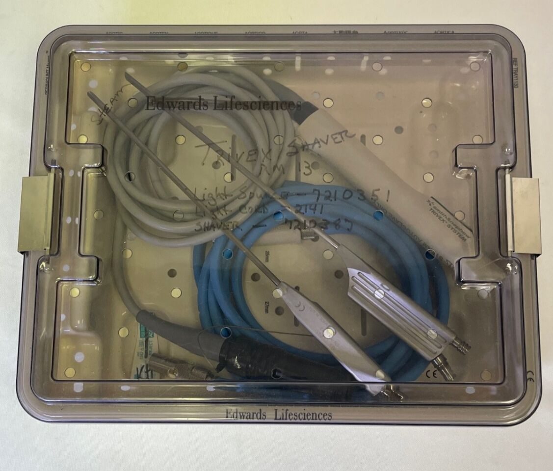 SMITH & NEPHEW 2 Illuminators Trivex Shaver Light Cord & Illuminators w/ Sterilization Case — photo 9