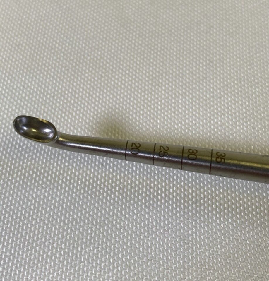 ACROMED 2029-000-30 Size 000 Angled 15" Curette Spine Orthopedics Neurology — photo 4