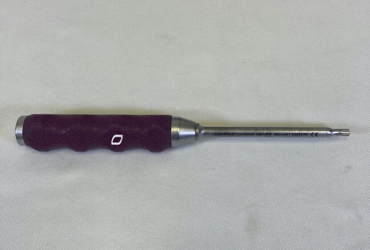 NUVASIVE 8801281 Inserter Locking Driver Precept Core Instruments Neuro Spine