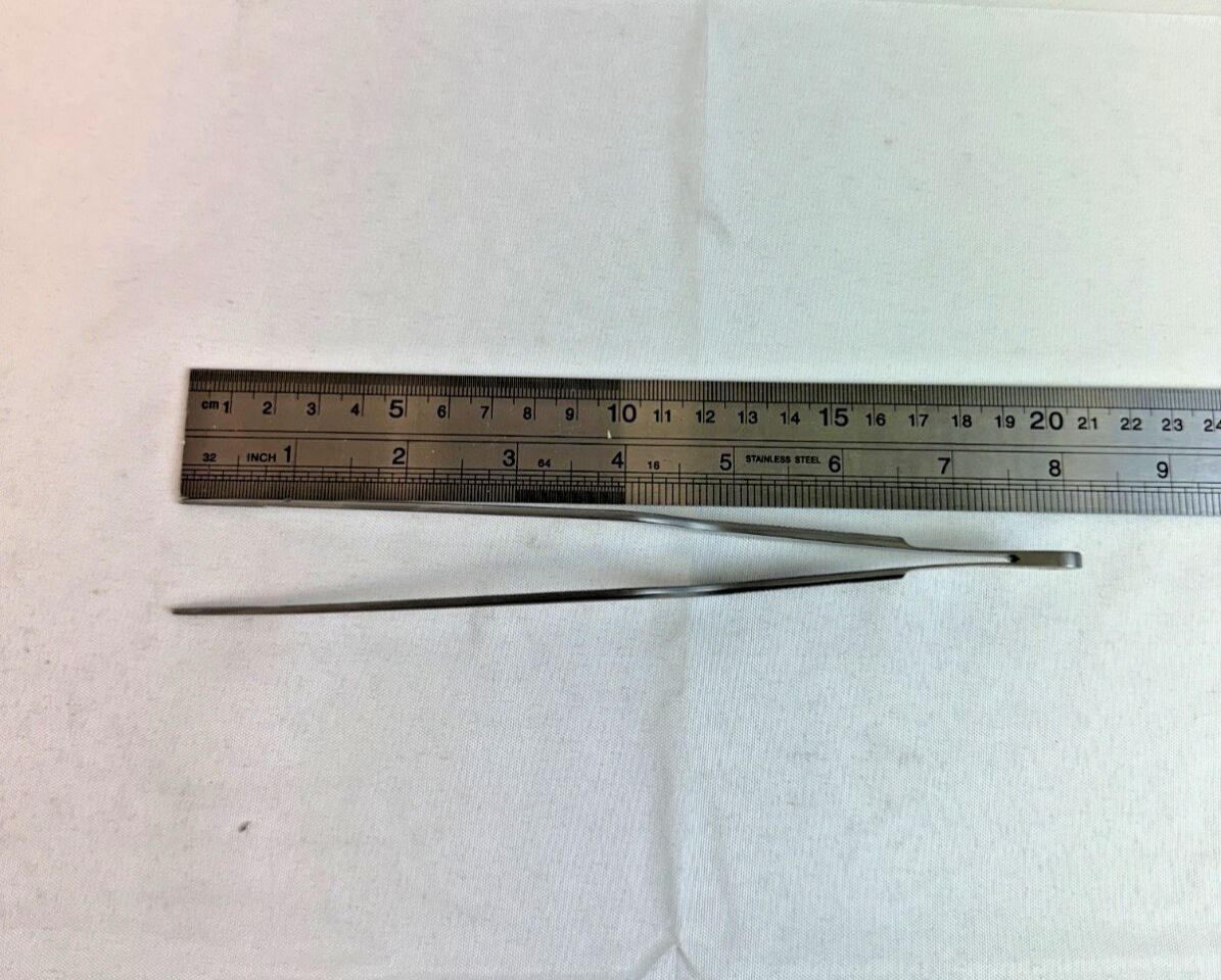 AESCULAP BD883R Gruenwald Dressing Forceps Straight Bayonet — photo 7
