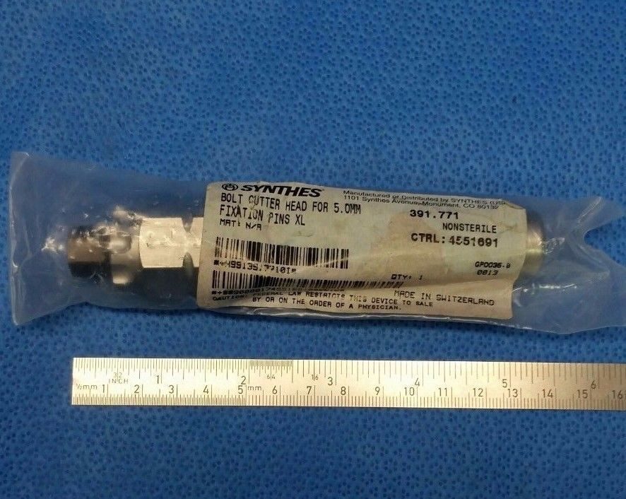 SYNTHES 391.771 CutterHead for 5.0mm Fixation Pins XL — photo 2