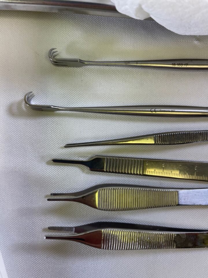 17 Piece SSI Ultra Sklar Codman Cut Down Tray — photo 2
