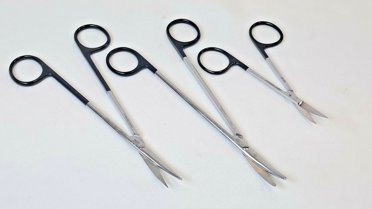 V. MUELLER  AESCULAP  JARIT 2036-S BC937R 102-131 3Pc. Surgical Scissors Set — photo 5
