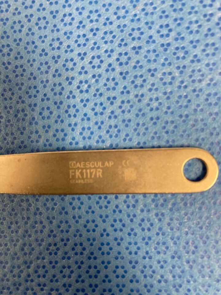 AESCULAP FK117R Hohmann Bone Lever Hohmann Retractor — photo 3