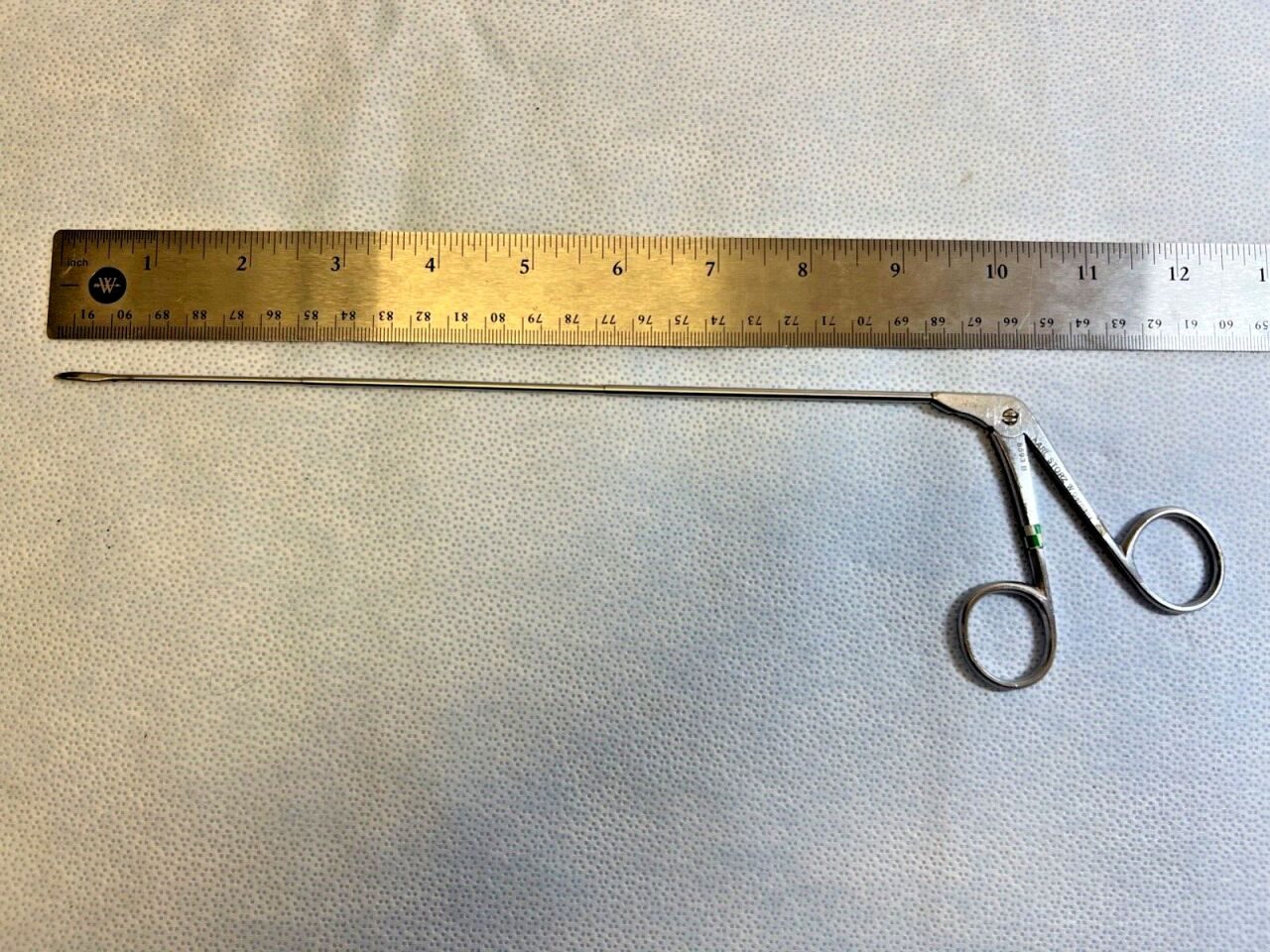 KARL STORZ 8593B Kleinsasser Grasping Forceps Curved Right Serrated — photo 5