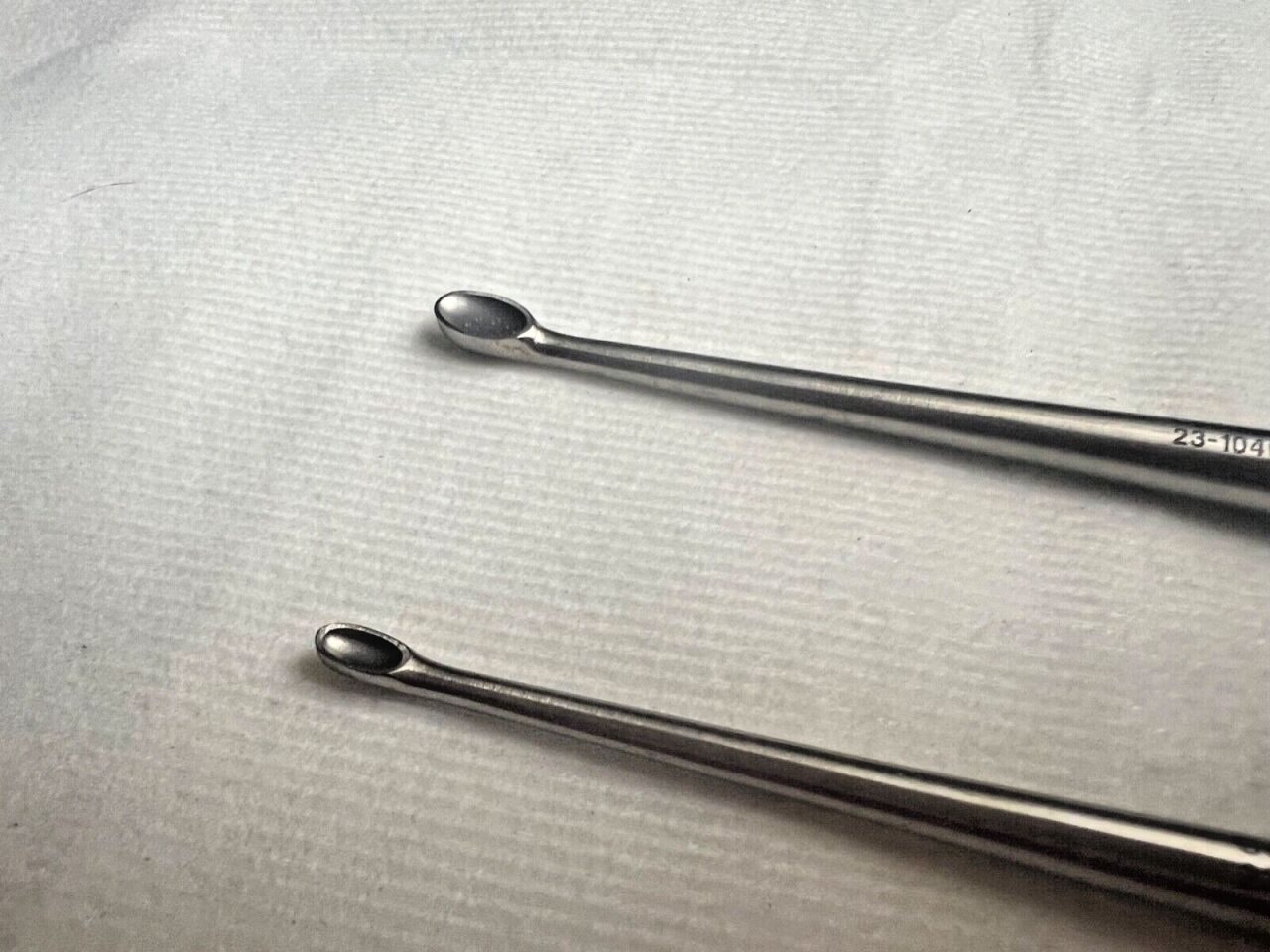CODMAN 23-1044 23-1046 Set of 2 Spinal Fusion Curettes Size 1 & Size 3 — photo 3