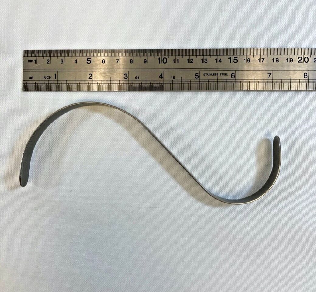 SNOWDEN-PENCER 88-9114 Hasson S Retractor Large Size 1/2" (12mm) Blade Width — photo 6