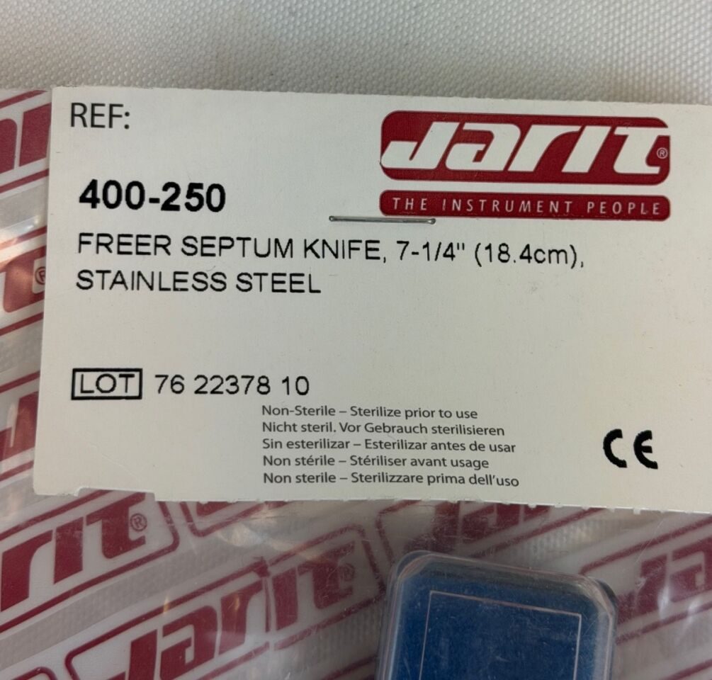 JARIT 400250 Freer Septum Knife 7.25" — photo 2