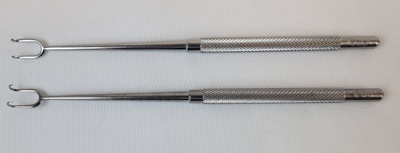 KARL STORZ N-4727 Joseph Double Prong Surgical Hook 6.25" ENT (Set of 2) — photo 1
