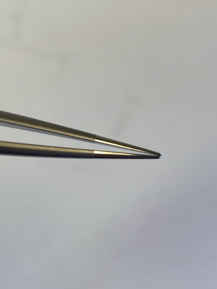 MICRINS B3014 Semkins Bipolar Forcep w/ Stop 14cm x 0.7mm Tip Plastic Surgery — photo 5