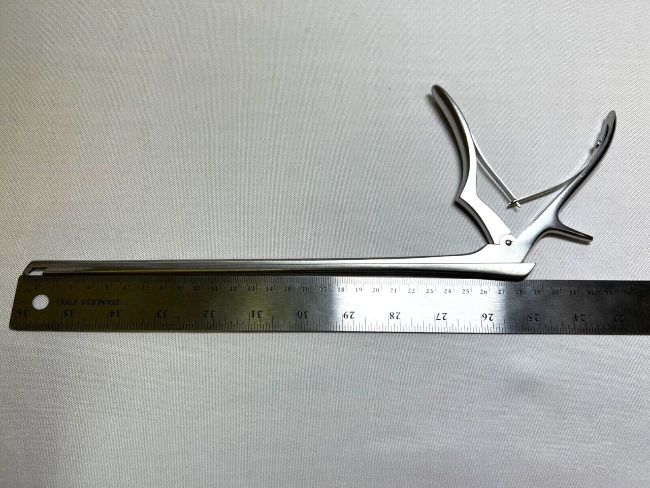 SSI ULTRA 57-0994 Kerrison Rongeur 4mm X 40deg X 11" Neurology Spine — photo 4