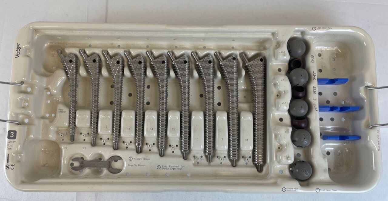 ZIMMER 7897-91-10 Versys System Rasp Tray w/ Extra — photo 2